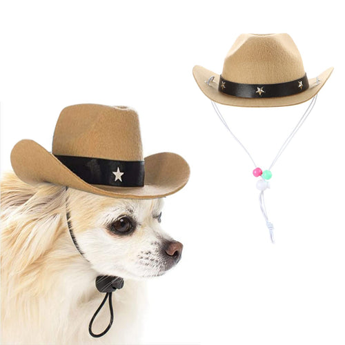 AWOCAN Adjustable Pet Cowboy Hat