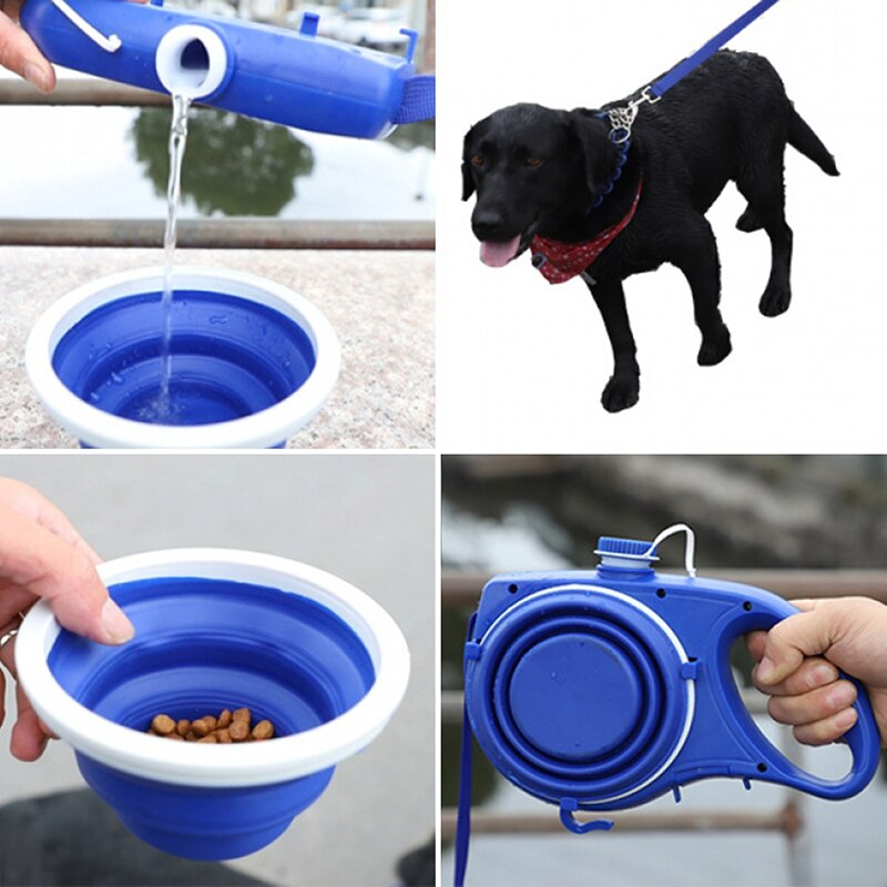 Travel Pet Kit with Water Bottle & Rope