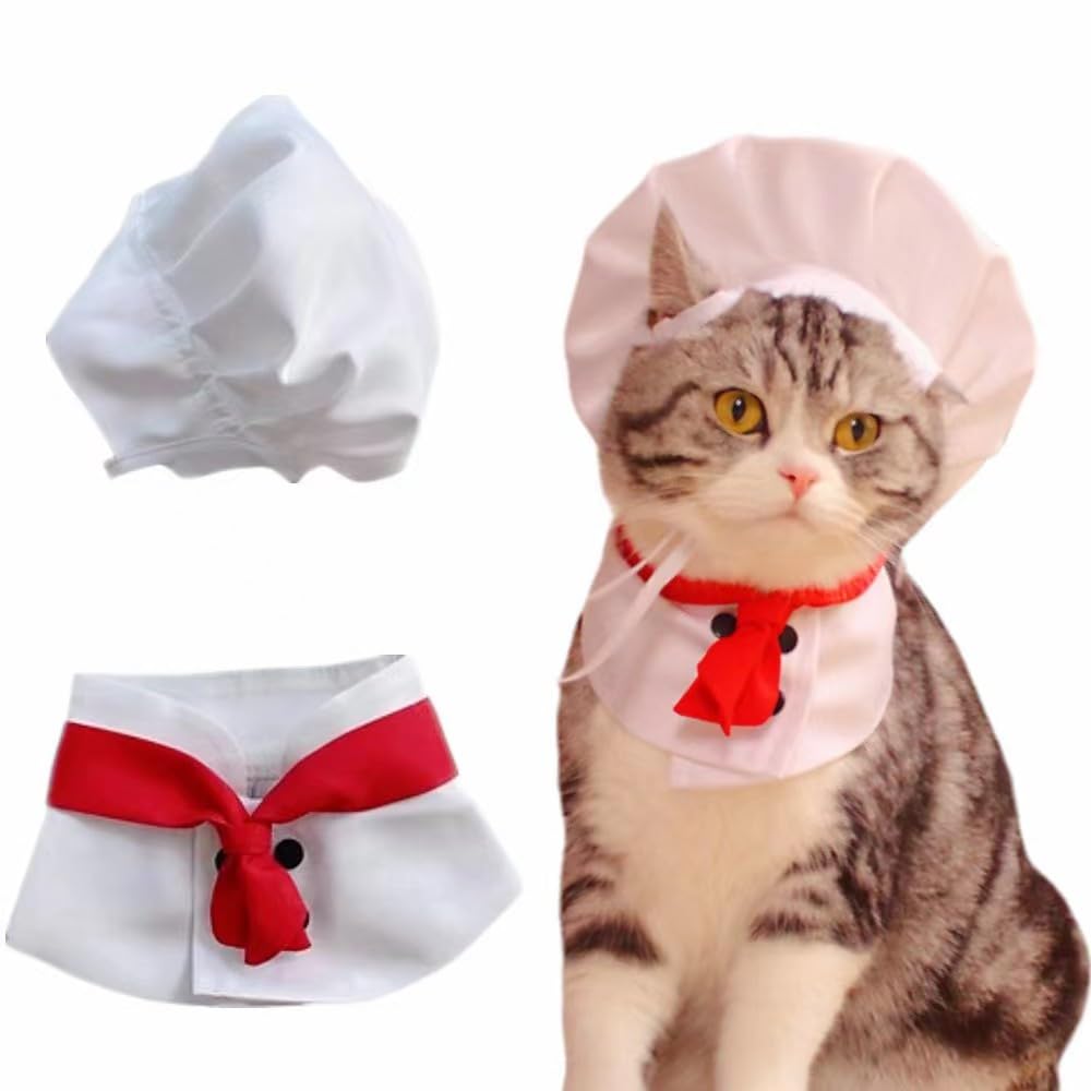 Culinary Pet Chef Costume Set
