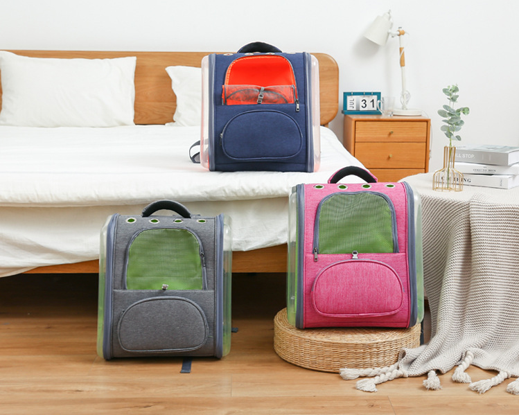 Clear View Pet Carrier Backpack